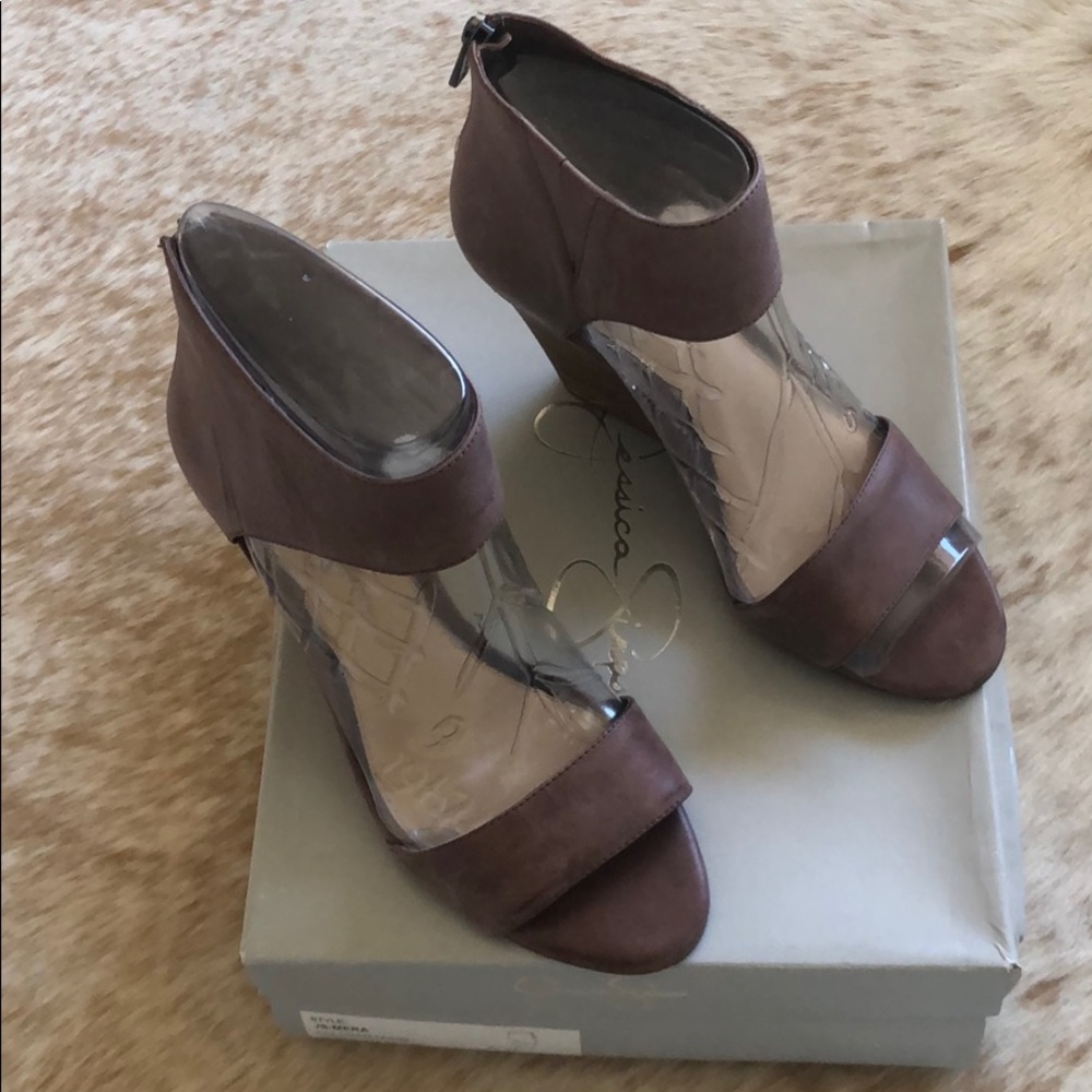 Jessica Simpson Mera Wedges Size 9